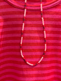 The Bold Stripe - red & pink