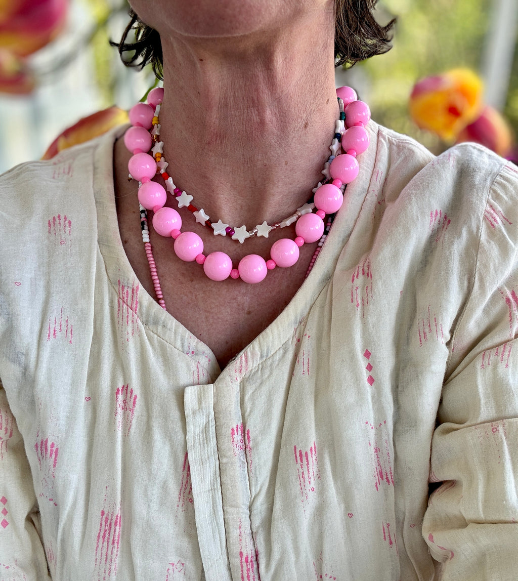 Bold light pink